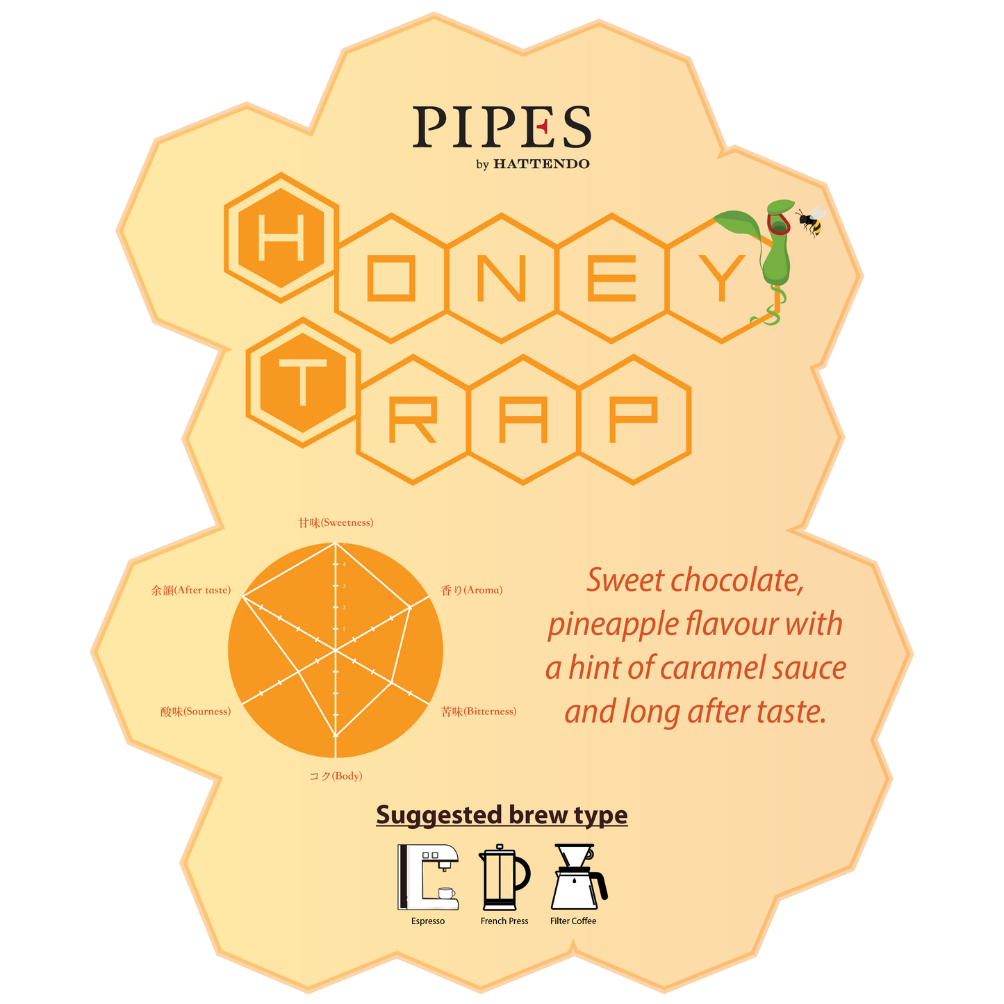 PIPES House Blend - HONEY TRAP